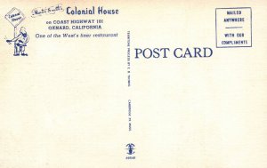 Oxnard, California - Martin Smith's Colonial House - in the 1940s