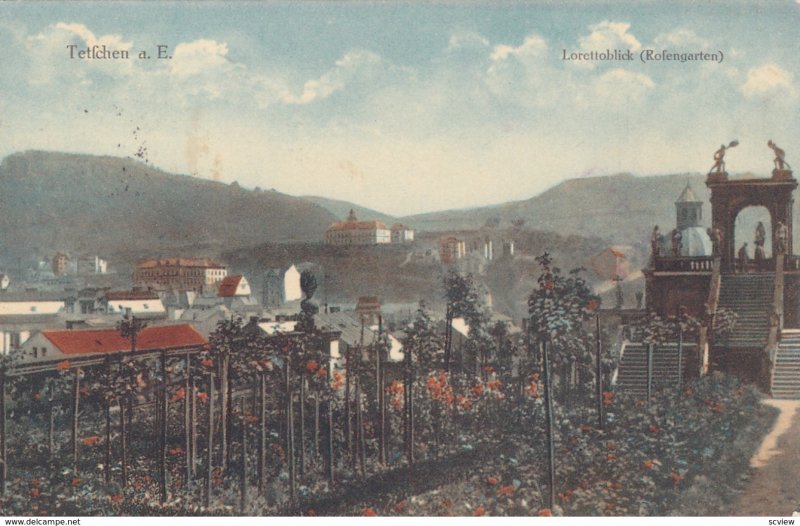 Tetfchen a. E. , Austria , 1918 ; Lorettoblick (Rofengarten)