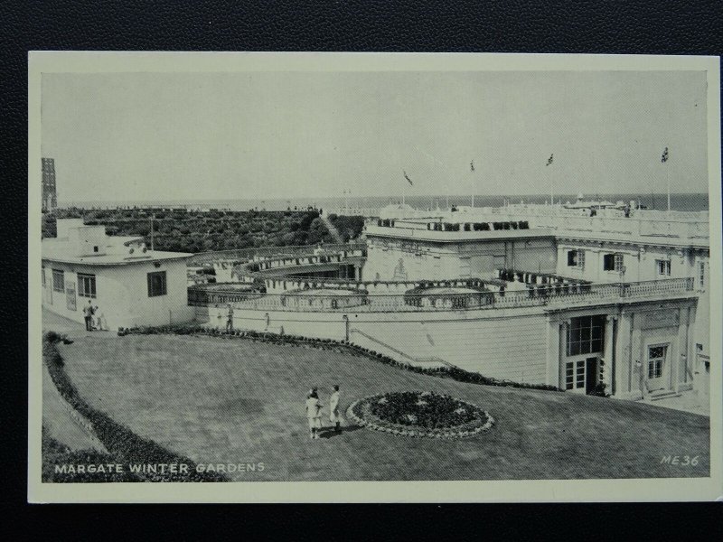 Kent MARGATE Winter Gardens - Old Postcard by Valentine Lincoln Green Ltd ME36