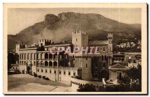 Postcard Old Palace Monaco Prince