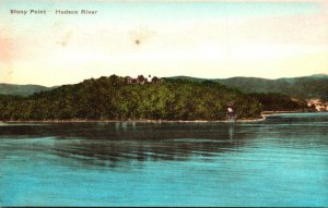 New York Hudson River Stony Point Albertype