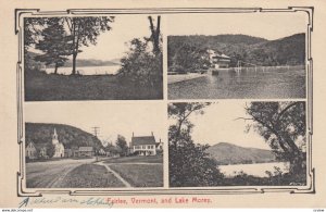 4-Views, FAIRLEE, Vermont, PU-1910: Lake Morey