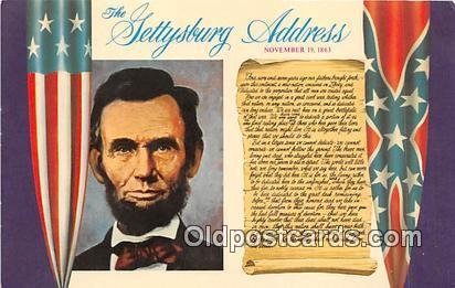 Gettysburg Address Unused 