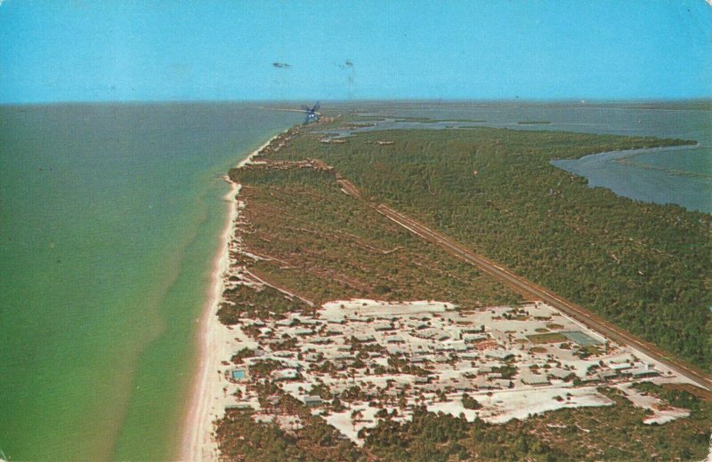 Postcard Aerial View Longboat Key Florida 