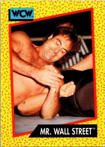 1991 WCW Wrestling Card Mr Wall Street  sk21246