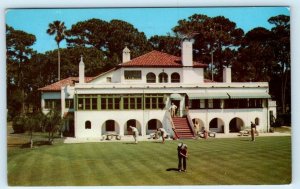 DAYTONA BEACH GOLF & COUNTRY CLUB, Florida FL ~ Club House 1957 Postcard