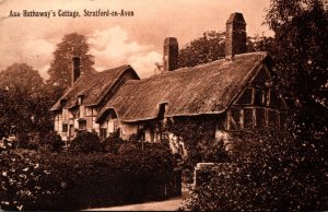 England Stratford Upon Avon Anne Hathaway's Cottage 1911