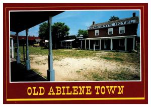 Old Abilene Town postcard photo by John Avery