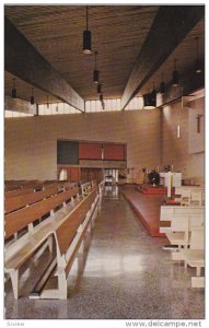 Eglise Notre Dame du Sacre-Coeur, EDMUNDSTON, New Brunswick, Canada, 40-60s