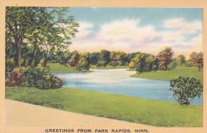 Minnesota Greetings From Park Rapids