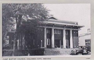 Indiana Columbia City First Baptist Church