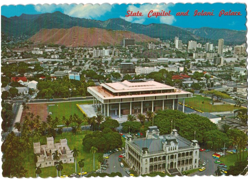 Hawaii's New State Capitol Building is Historic Iolani Palace in Honolul...