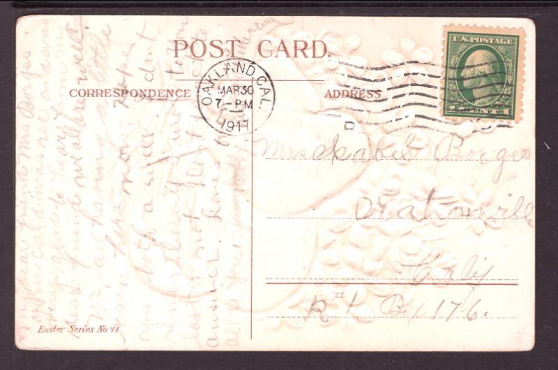 Easter Greetings,Chick,Flowers