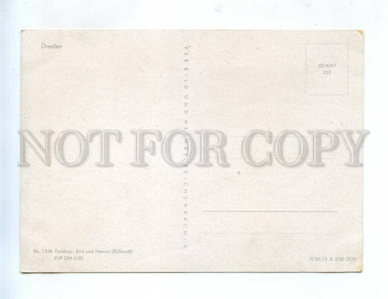 239221 GERMANY Grusse aus DRESDEN old collage postcard