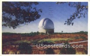 Palomar Observatory - Palomar Mountain, California CA  