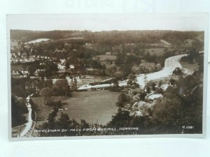 Mickleham By-Pass from Boxhill Dorking Surrey Vintage RP Postcard 1950s