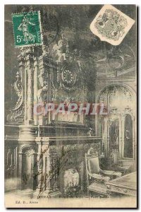 Old Postcard Arras City Hall Parlor