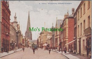 Herefordshire Postcard - Hereford, Broad Street   RS36547