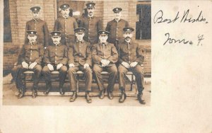 RPPC FIRE DEPARTMENT SPRINGFIELD MASSACHUSETTS REAL PHOTO POSTCARD 1905