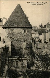 CPA Avallon - Anciens Remparts - Tour de l'Escharguet FRANCE (960583)