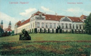 Hungary Esterházy Kastély Pápa Veszprém Vintage Postcard 08.35