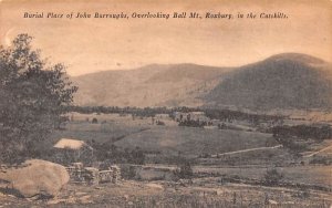 Burial Place of John Burroughs in Roxbury, New York