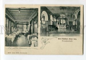 3150546 GERMANY Freudenstadt Hotel Waldlust Vintage postcard