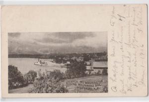 Steamer Mt Washington leaving Wolfboro Bay NH