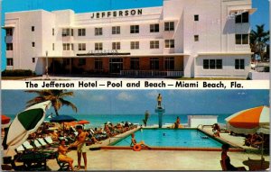 Florida Miami Beach The Jefferson Hotel Pool and Beach