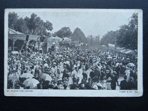 Oxfordshire OXFORD St. Giles's Fair c1908 Postcard by Taunt & Co. 923