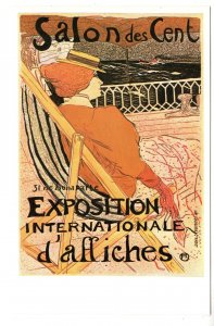 Salon des Cent, Exposition Internationale d'Affiches, Fine Art, Woman on...