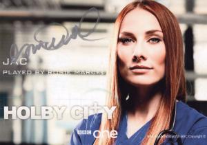 Rosie Marcel as Jac in BBC Holby City Hand Signed Cast Card Photo