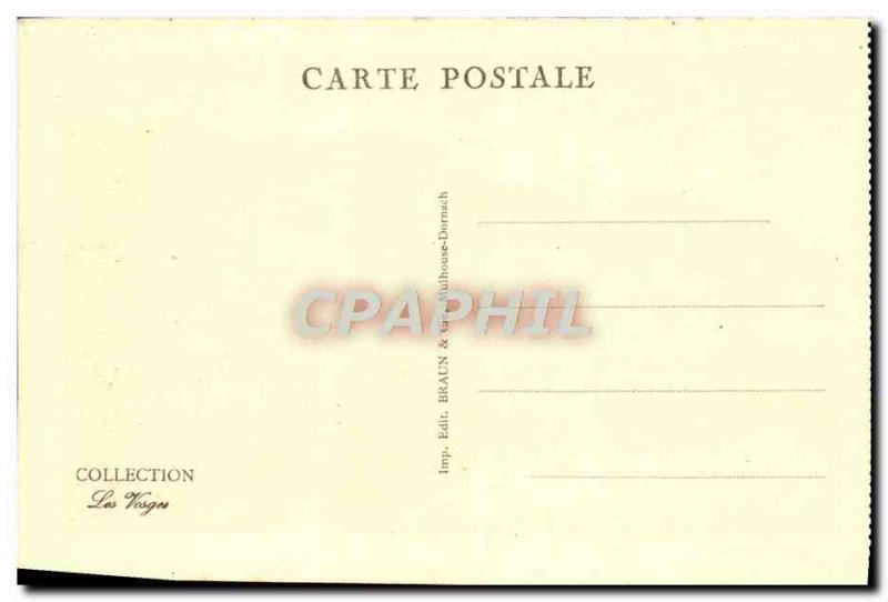 Old Postcard Epinal Rue Leopold Bourg Automotive