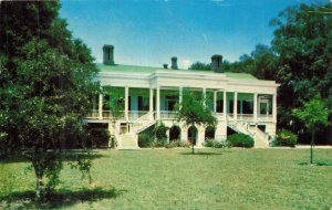 Dixie White House Pass Christian MS Mirro-Krome Postcard 1959