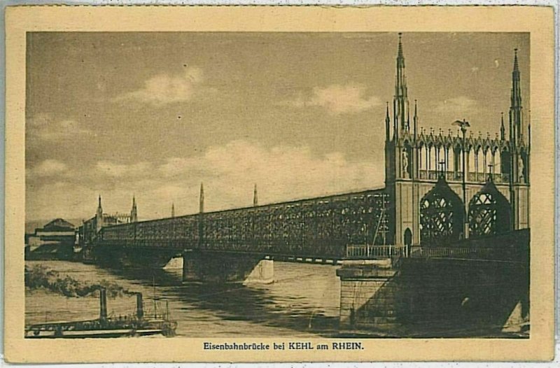 33721 - Postcards VINTAGE POSTCARD: GERMANY Germany - Kehl 1929-
