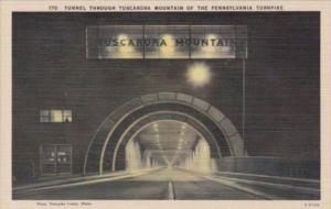 Pennsylvania Turnpike View Of Tunnel Through Tuscarora Mountain