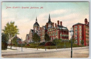 1911 JOHNS HOPKINS HOSPITAL BALTIMORE MD THOMAS SMITH PUBL GERMANY POSTCARD