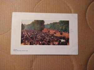 1900's Hyde Park, London, England TUCK Tuck's Oilette Postcard