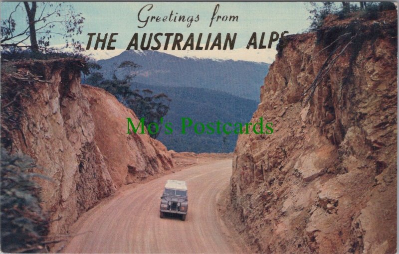 Australia Postcard - Greetings From The Australian Alps, Khancoban RS32180