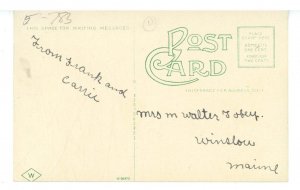 ME - Augusta. Winthrop Street looking East