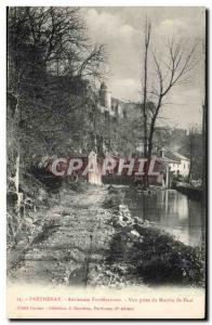 Parthenay Old Postcard Old fortifications View from Mill St Paul