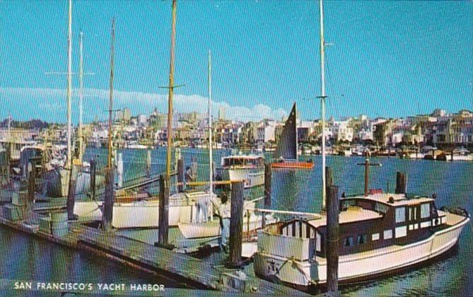 California San Francisco Marina Yacht Harbor