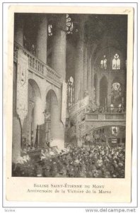 Interior, Anniversaire De La Victoire De La Marne, Eglise Saint-Etienne Du Mo...