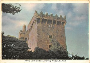 uk51798 blarney castle and stone over top window  cork ireland