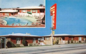 Oakland California Empire Apartment Motel Vintage Postcard AA41479