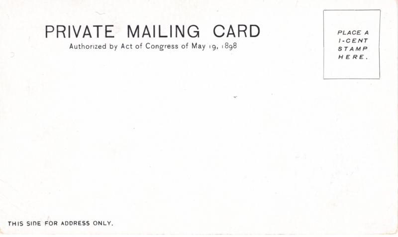 Private Mailing Card, 1898-1901, Indian Runner