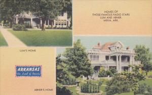 Arkansas Mena Homes Of Lum and Abner Famous Radio Stars