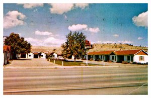 Postcard MOTEL SCENE Billings Montana MT AS1340