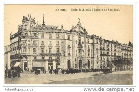 Calle De Alcala E Iglesia De San Jose, Madrid, Spain 00-10