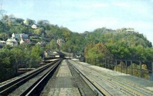 Baltimore and Ohio Railroad Bridge - Harpers Ferry, West Virginia WV  